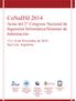 CoNaIISI 2014 Actas del 2 Congreso Nacional de Ingeniería Informática/Sistemas de Información