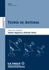 2008 Creative Commons Deed. LaSalleOnLine TEORÍA DE ANTENAS INGENIERÍAS. Guía de estudio Jaume Anguera y Antonio Pérez