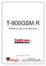 T-900GSM R TERMINAL CELULAR GSM DUAL. Fabrica, distribuye y garantiza: