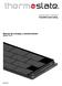Panel Solar Térmico PIZARRA NATURAL. Manual de montaje y mantenimiento Modelo TS.V5
