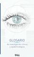 GLOSARIO. de investigación clínica y epidemiológica