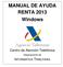 MANUAL DE AYUDA RENTA 2013 Windows