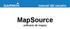 manual del usuario MapSource software de mapas
