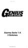 Genius Car Alarms. Alarma Serie 1 A 3 Botones. www.alarmasgenius.com 1