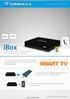 ibox CORADIR S.A. Decodificador Inteligente Convertí tu Monitor o TV en un SMART TV Producción Nacional de Tecnología Dual Core basado en Android