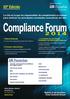 Compliance Forum. 10ª Edición. 14 Ponentes
