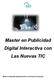 Master en Publicidad Digital Interactiva con Las Nuevas TIC