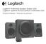 Logitech Multimedia Speaker System z333 Logitech Système de haut-parleurs multimédia z333 Product Manual Manuel du produit