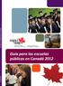 Guía para las escuelas públicas en Canadá 2012 www.caps-i.ca