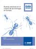 GUÍA. Buenas prácticas en el control de las hormigas en Europa. INTELIGENTE. BASF Pest Control Solutions