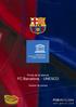 Firma de la alianza FC Barcelona - UNESCO