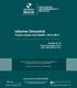Informe Trimestral Proyecciones Sectoriales 2014-2015