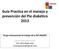Guía Practica en el manejo y prevención del Pie diabético 2013 Grupo Internacional de trabajo de la IDF (IWGDF)