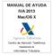 MANUAL DE AYUDA IVA 2013 Mac/OS X