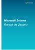 Microsoft Intune Manual de Usuario