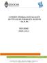 COMISIÓN FEDERAL DE EVALUACIÓN DE TÍTULOS DE FORMACIÓN DOCENTE - Co. F. Ev. INFORME 2009-2011
