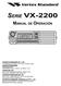 SERIE VX-2200 MANUAL DE OPERACIÓN VERTEX STANDARD CO., LTD. VERTEX STANDARD YAESU UK LTD. VERTEX STANDARD HK LTD.