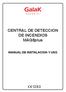 CENTRAL DE DETECCION DE INCENDIOS MAG8plus MANUAL DE INSTALACION Y USO