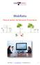 WebRatio. Para el sector de Servicios Financieros. Web Models s.r.l. www.webratio.com contact@webratio.com 1 / 7