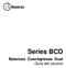 Series BCD. Balanzas Cuentapiezas Dual Guía del usuario