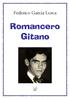 Federico García Lorca. Romancero Gitano