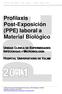 Profilaxis Post-Exposición (PPE) laboral a Material Biológico