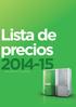 Lista de precios 20I4-15. A partir del 01 07 2014 www.okofen.es