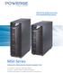 MSII Series POWERGE. Sistema de Alimentación Ininterrumpida (SAI) UPS On Line Doble Conversión VFI Paraleleable Redundante.