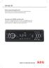 AR 4021 BT Bedienungsanleitung/Garantie Autoradio mit CD/USB und Bluetooth