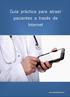 Guía práctica para atraer pacientes a través de Internet