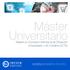 Máster Universitario. Máster en Comercio Internacional (Titulación Universitaria + 60 Créditos ECTS)