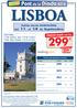 LISBOA. 359 (Incluidas Tasas de Aeropuerto) PRECIO BASE (4d/3n) Salida desde BARCELONA del 11 al 14 de Septiembre