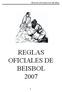 REGLAS OFICIALES DE BEISBOL