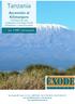 Tanzania. Ascensión al Kilimanjaro. 1.560 + Vuelo Internacional. Trekking en Privado Alojamiento en Refugio/Tienda Porteadores y Material incluido