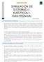 SIMULACIÓN DE SISTEMAS (I. ELÉCTRICA/I. ELECTRÓNICA)
