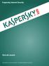 Kaspersky Internet Security Guía del usuario