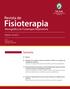 Sumario. Monográfico de Fisioterapia Respiratoria. Número 1 de 2012. Vol. 11 ISSN:1579-7864 ISSN Digital: 1989-6360.