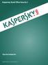 Kaspersky Small Office Security 2 Guía de instalación