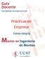 Guía Docente Modalidad Semipresencial. Prácticas en Empresa. Curso 2014/15. Máster en Ingeniería. de Montes