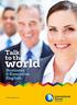 Talk to the. world. Business & Executive English. www.ihvalencia.es