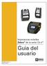 Zebra QLn. Impresoras móviles. Mobile Printers Series. Zebra de la serie QLn. Guia del usuario