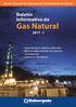 Gas Natural. Boletín Informativo de 2011 - I. Reporte Semestral de la Gerencia de Fiscalización de Gas Natural