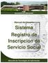 Sistema Registro de Inscripción de Servicio Social