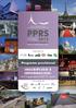 Primer Congreso Mundial sobre la Conservación y el Reciclado de Pavimentos PPRS. PARIS 2015 22-25 de Febrero Palais des Congrès de Paris - France