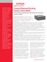 Avaya Ethernet Routing Switch Serie 5900 Información destacada del Ethernet Routing Switch 5900