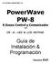 ELECTRONIC ENGINEERING LTD. PowerWave PW-8. 8 Zonas Control y Comunicador. con CR 8 LED & LCD KEYPAD. Guía de Instalación & Programación. Versión 8.