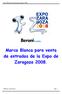 Marca Blanca Entradas Expo Zaragoza 2008. Marca Blanca para venta de entradas de la Expo de Zaragoza 2008. Beroni Informática Pág.