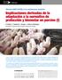 Implicaciones derivadas de la adaptación a la normativa de protección y bienestar en porcino (I)