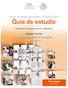Guía de estudio. Patrimonio cultural y natural de Puebla. Ciclo 2014-2015. Educación Secundaria. Asignatura Estatal
