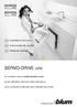 SERVO-DRIVE uno. Installation instructions. Instrucciones de montaje. Notice de montage. for a bottom mount waste recycle drawer